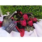 5 szálas vörös rózsa csokor