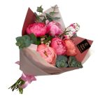 Anyák napi pünkösdirózsa csokor – 5 szálas