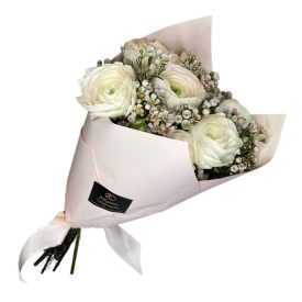 Boglárka csokor waxszal