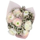 Boglárka csokor waxszal