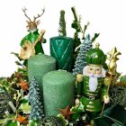 Exkluzív adventi tál - zöld