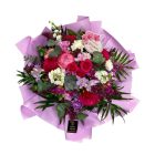 Illatos anyák napi vegyes csokor betűzővel