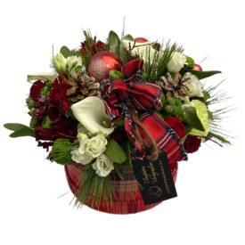 Karácsonyi virágbox