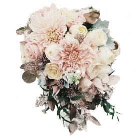 Menyasszonyi vegyes virágcsokor