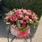 Óriás box - rózsaszín, pink, barack