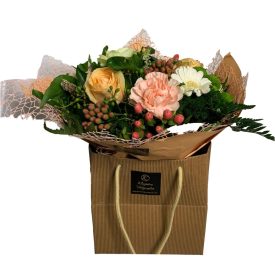 Táska csokor pasztell vegyes