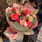 Tavaszi vegyes csokor - barack