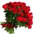 Vörös rózsa csokor 50 szál